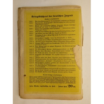Kriegsbücherei der deutschen Jugend, Heft 51, « Heinkel-bombardier über Paris ». Espenlaub militaria